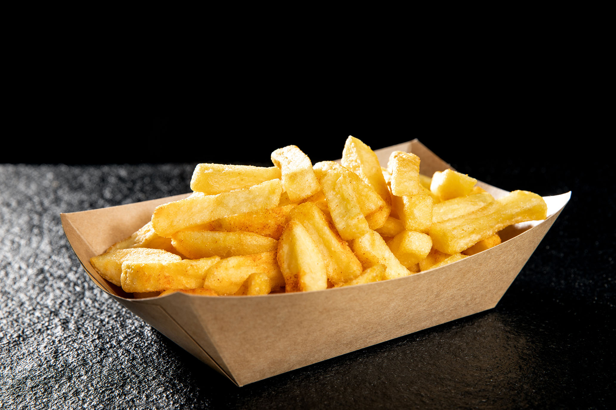 Leckere Pommes vom Roll-Werk